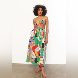 MARA HOFFMAN Midi Skirt Size Small BNWOT